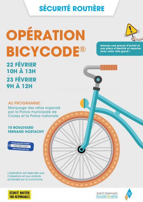      MAJ opération bicycode